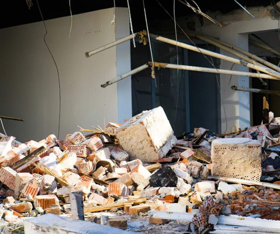 Construction Cleanup in New York - construction mess