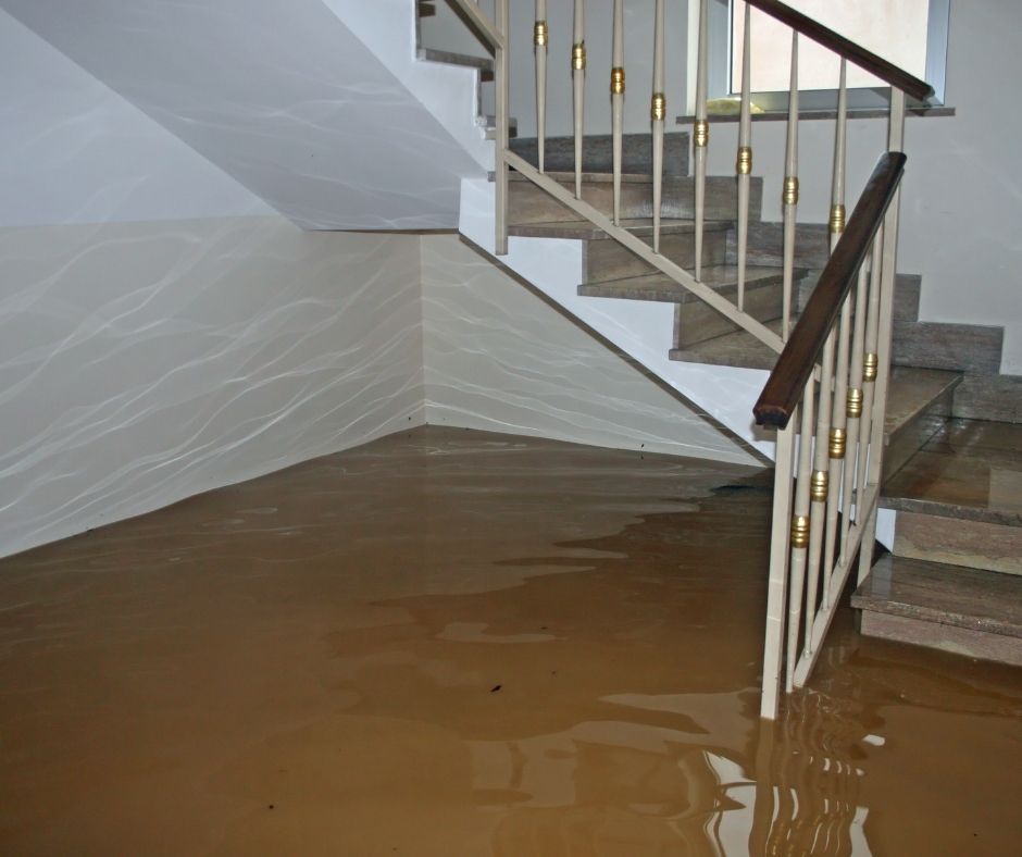 Storm Cleanup Services in NY - flooded home