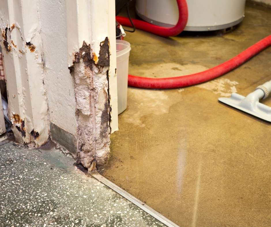 Storm Cleanup Services in NY - damaged molding