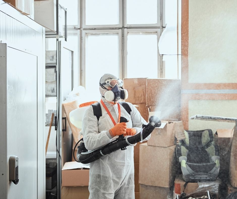 professional commercial disinfection service in NY for your storage area
