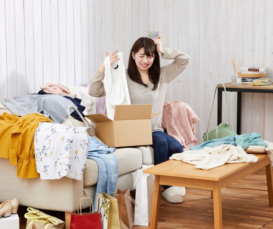 hoarding cleanup in progress